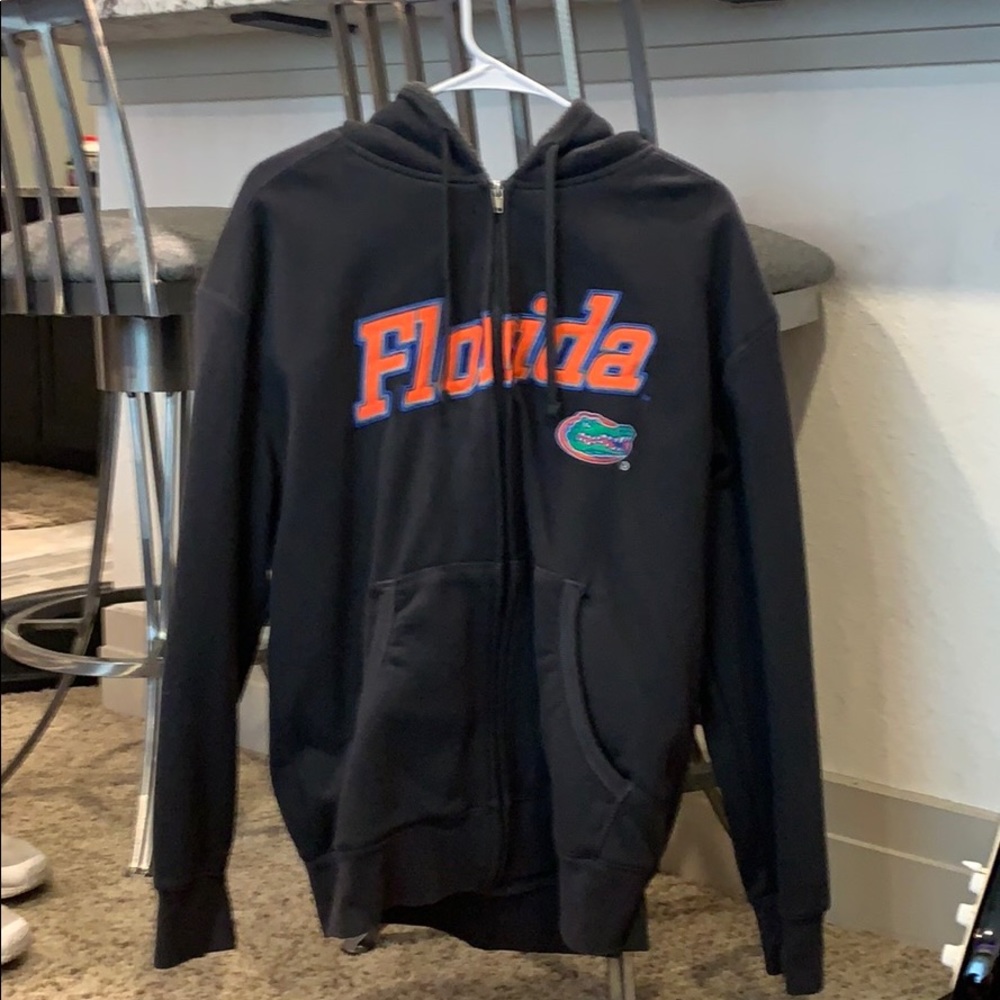 Florida Gators Zip Up Sweatshirt Hoodie Large